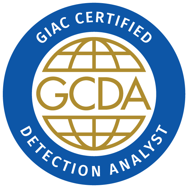 GCDA - GIAC Certified Detection Analyst