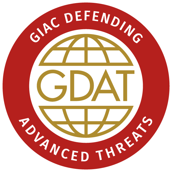 GDAT - GIAC Defending Advanced Threats